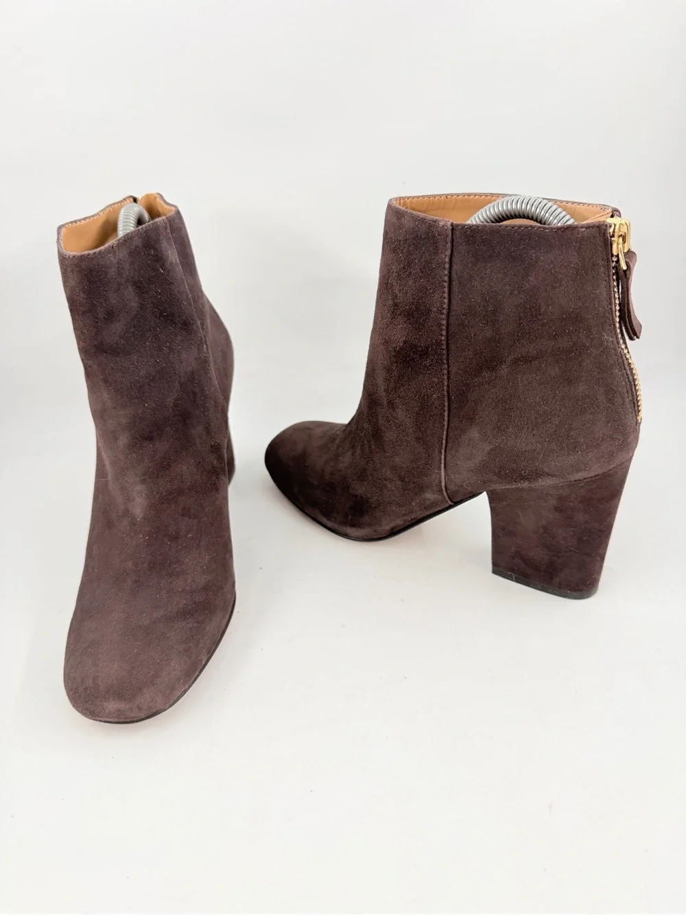 NEW! Nine West Women’s Genevieve -SZ 7.5- Brown Suede Ankle Boots